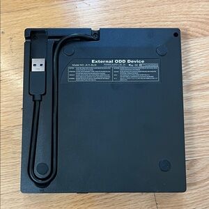 Compact Black External ODD Device